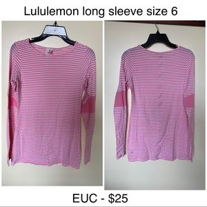Lululemon long sleeve